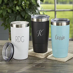 Monogrammed gift Item example