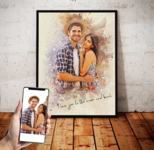 Personalized Artwork example